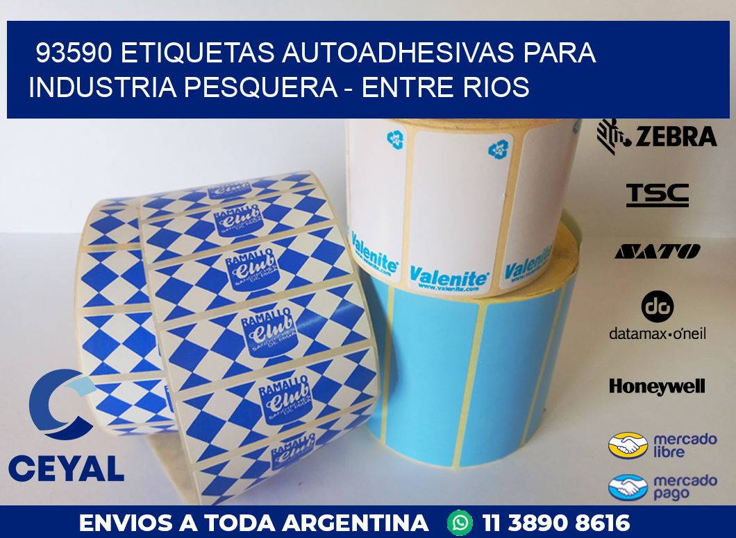 93590 ETIQUETAS AUTOADHESIVAS PARA INDUSTRIA PESQUERA – ENTRE RIOS