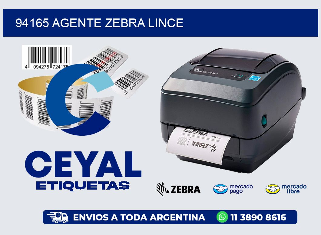94165 AGENTE ZEBRA LINCE