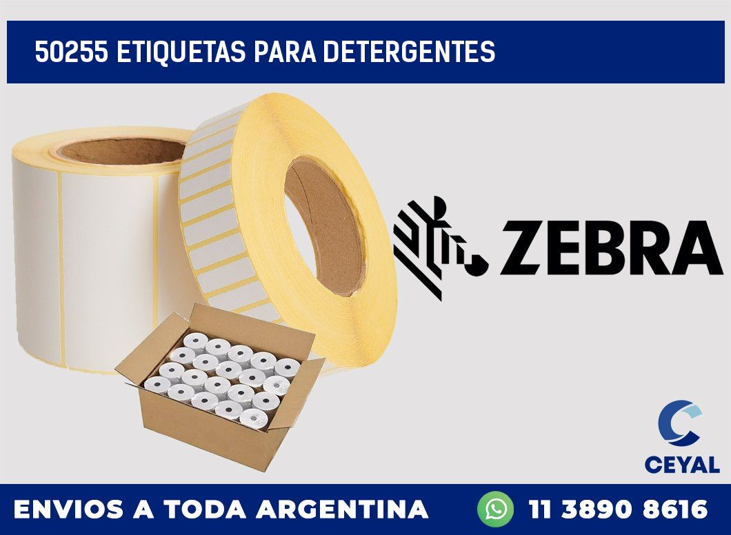 50255 ETIQUETAS PARA DETERGENTES