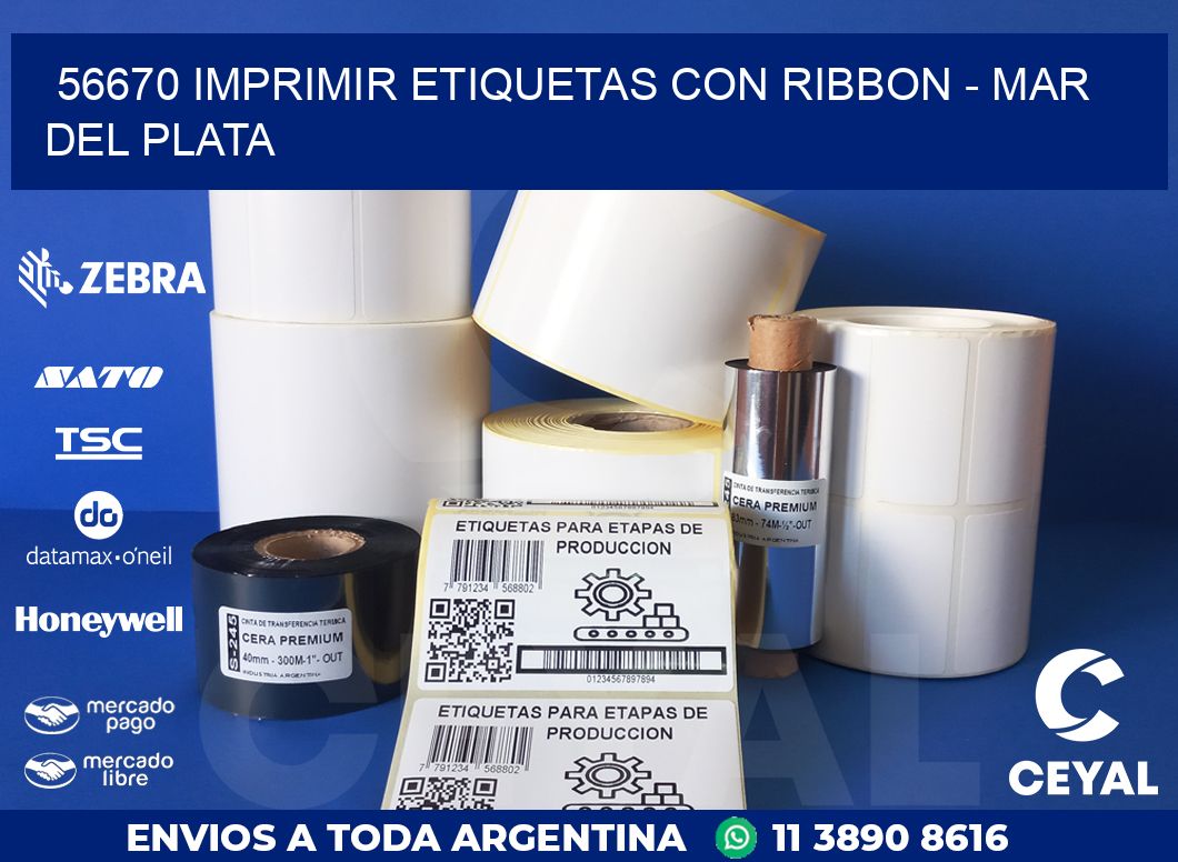 56670 IMPRIMIR ETIQUETAS CON RIBBON – MAR DEL PLATA