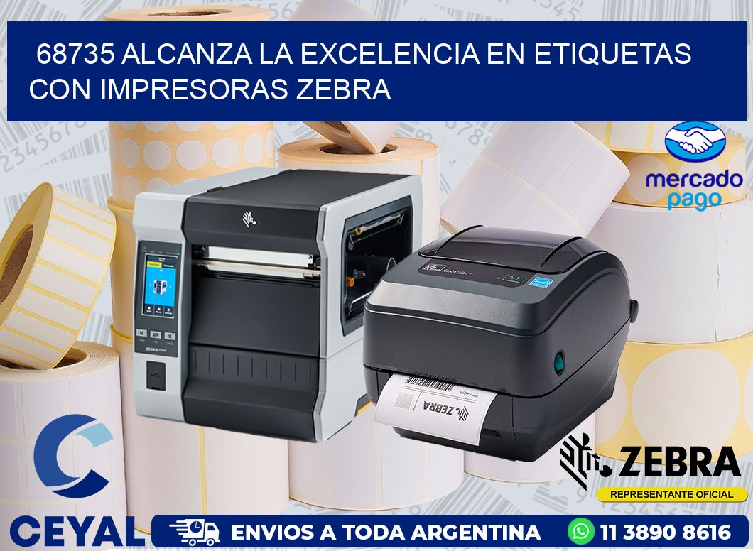68735 ALCANZA LA EXCELENCIA EN ETIQUETAS CON IMPRESORAS ZEBRA