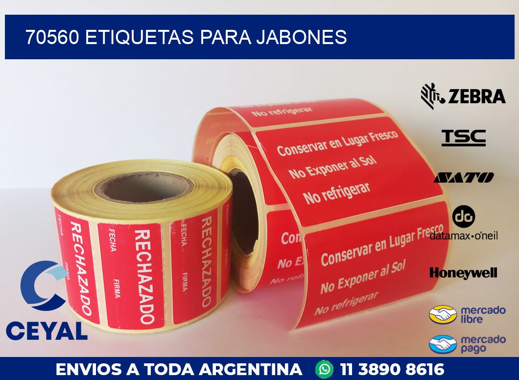 70560 ETIQUETAS PARA JABONES