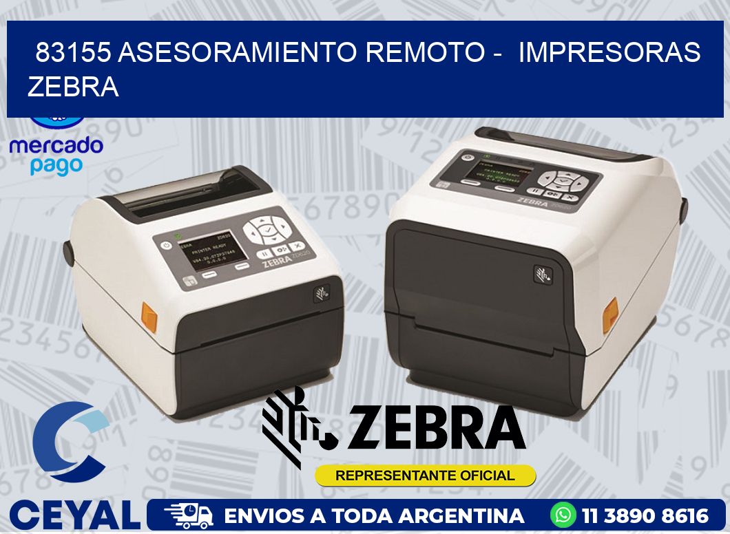 83155 ASESORAMIENTO REMOTO - IMPRESORAS ZEBRA
