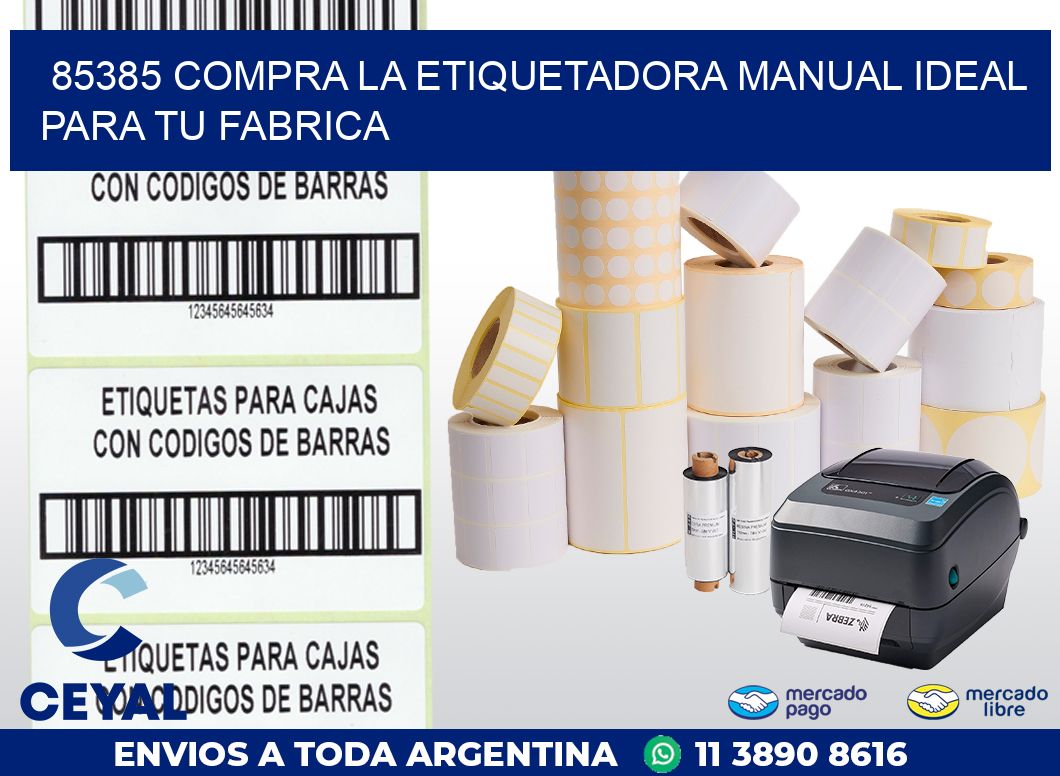 85385 COMPRA LA ETIQUETADORA MANUAL IDEAL PARA TU FABRICA