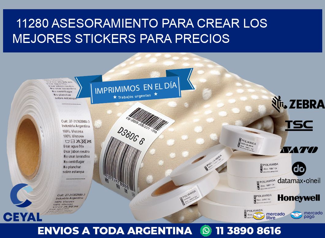 11280 ASESORAMIENTO PARA CREAR LOS MEJORES STICKERS PARA PRECIOS