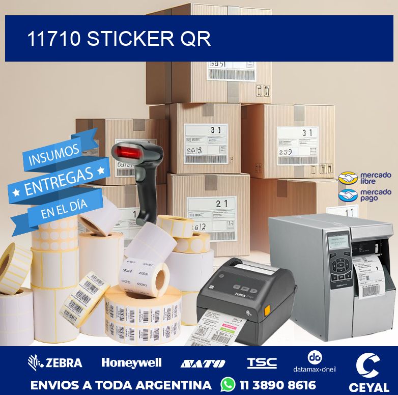 11710 STICKER QR