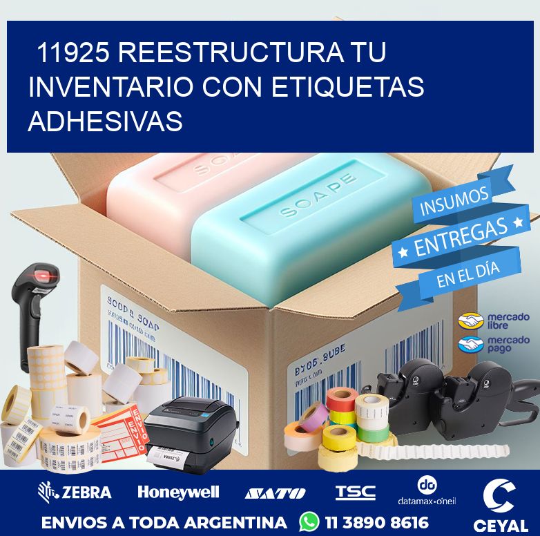 11925 REESTRUCTURA TU INVENTARIO CON ETIQUETAS ADHESIVAS