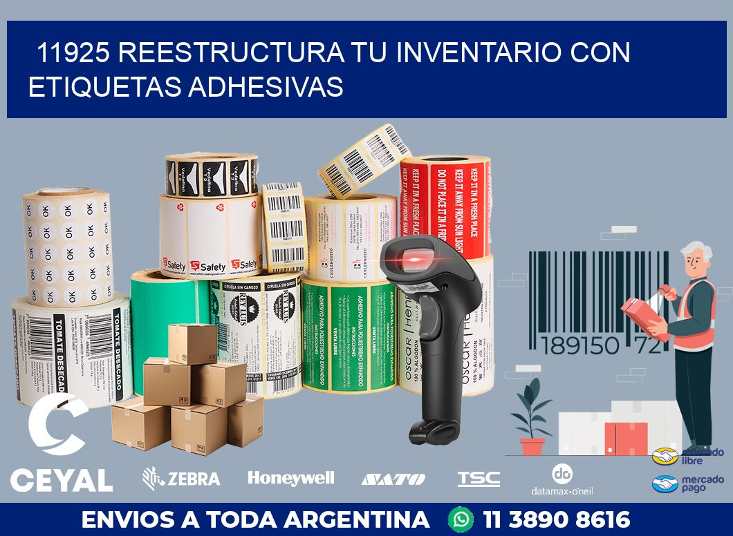 11925 REESTRUCTURA TU INVENTARIO CON ETIQUETAS ADHESIVAS