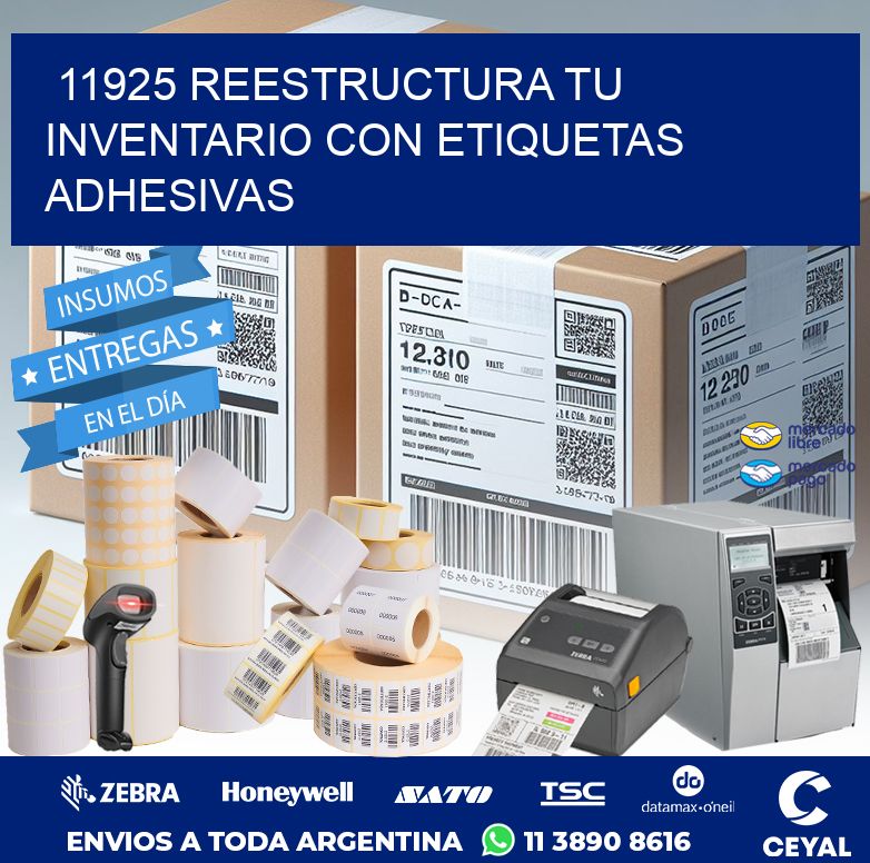 11925 REESTRUCTURA TU INVENTARIO CON ETIQUETAS ADHESIVAS