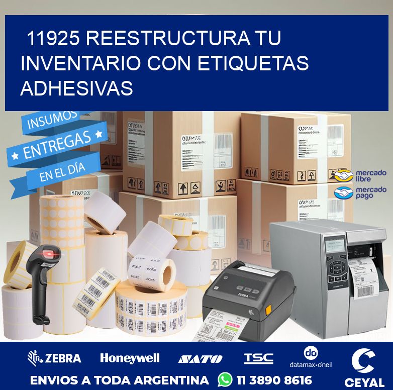 11925 REESTRUCTURA TU INVENTARIO CON ETIQUETAS ADHESIVAS