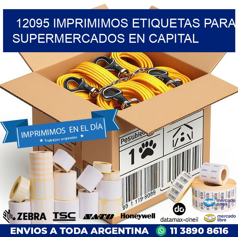 12095 IMPRIMIMOS ETIQUETAS PARA SUPERMERCADOS EN CAPITAL