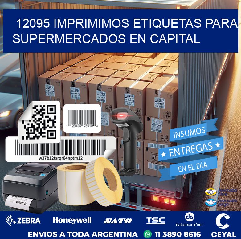 12095 IMPRIMIMOS ETIQUETAS PARA SUPERMERCADOS EN CAPITAL