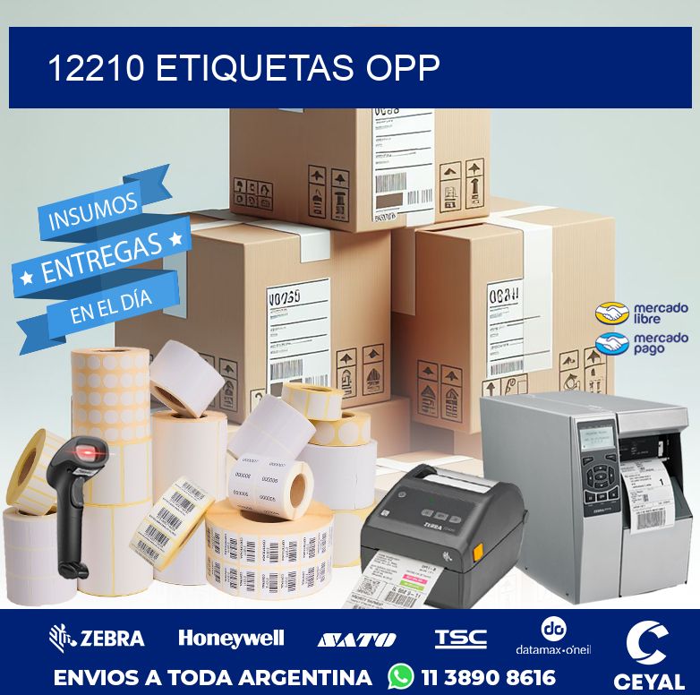 12210 ETIQUETAS OPP