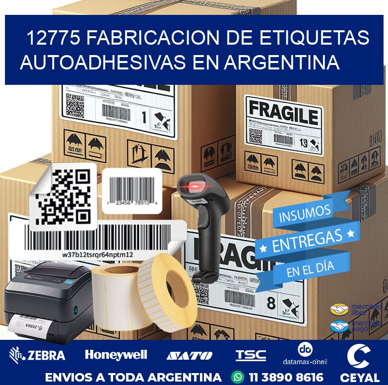 12775 FABRICACION DE ETIQUETAS AUTOADHESIVAS EN ARGENTINA