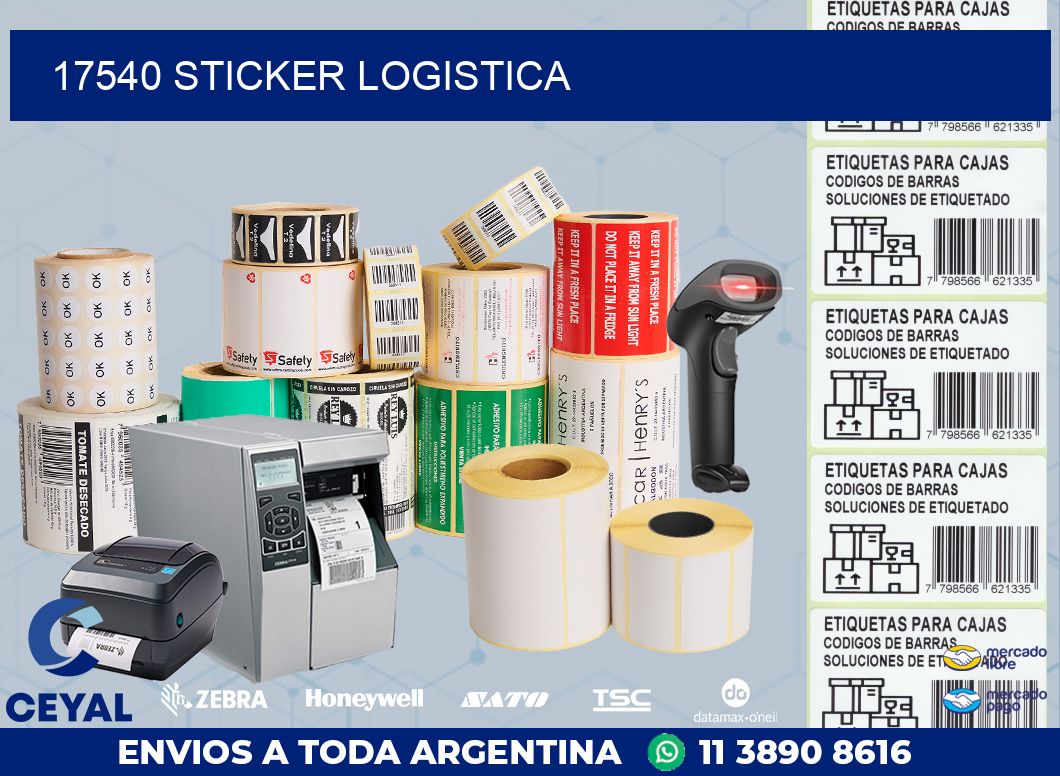17540 STICKER LOGISTICA
