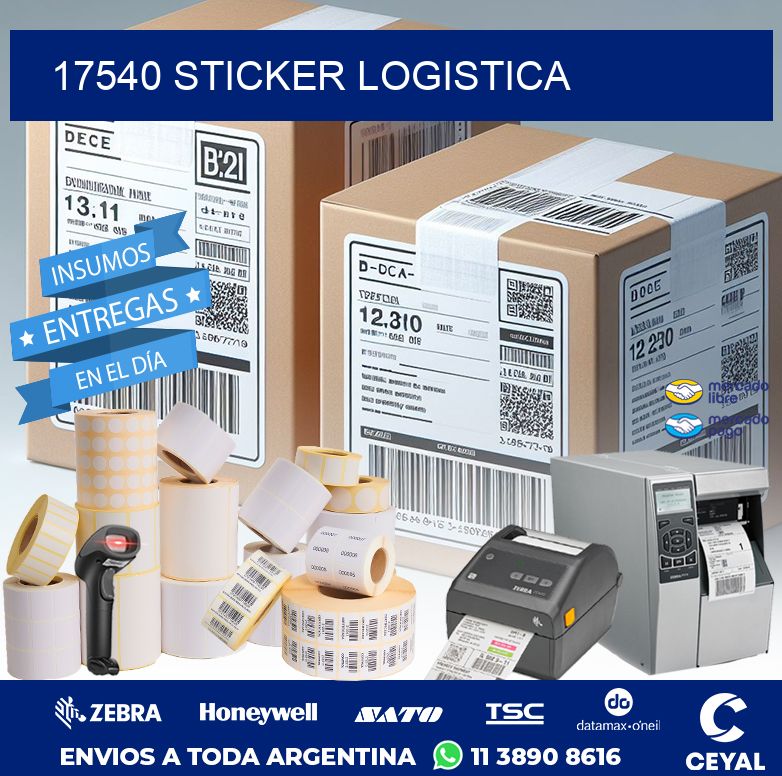 17540 STICKER LOGISTICA