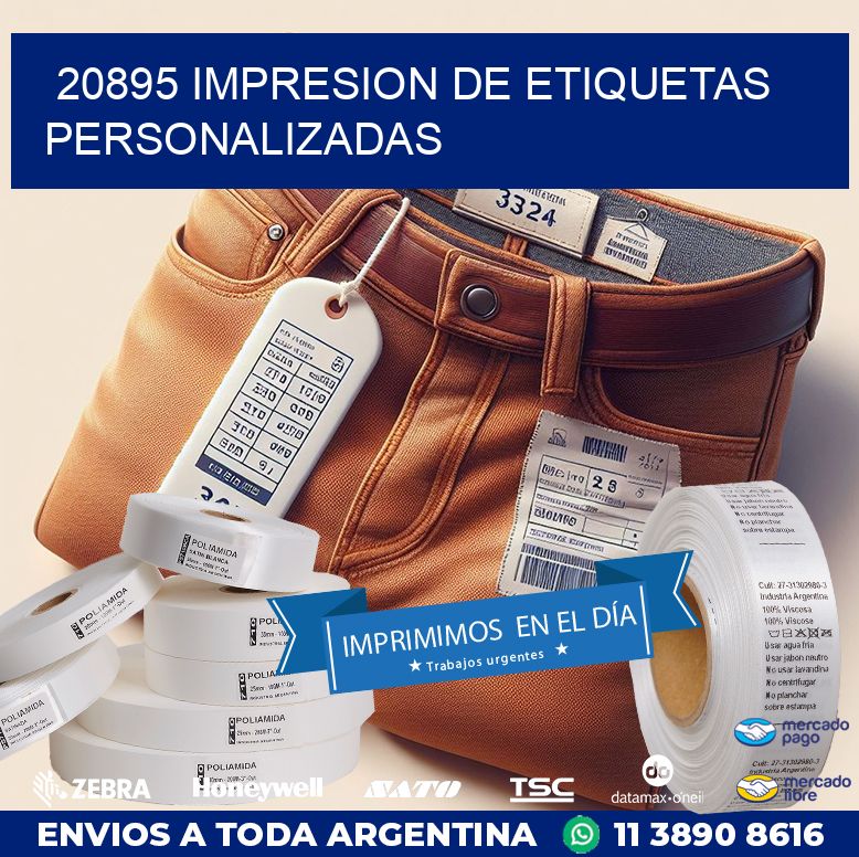 20895 IMPRESION DE ETIQUETAS PERSONALIZADAS