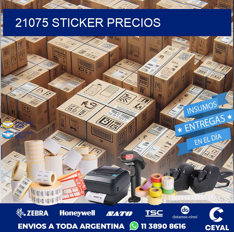 21075 STICKER PRECIOS