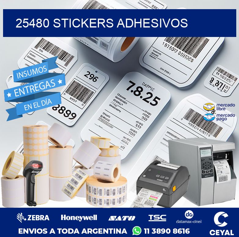 25480 STICKERS ADHESIVOS