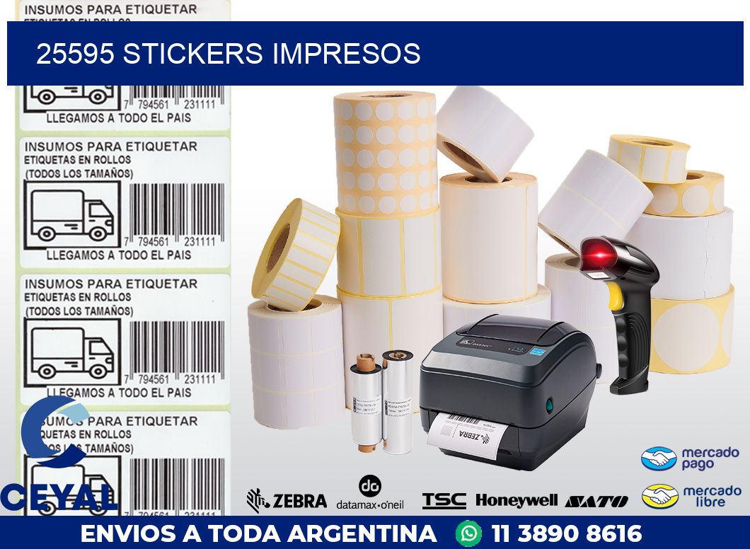 25595 STICKERS IMPRESOS
