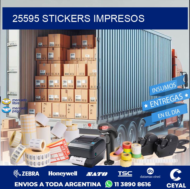 25595 STICKERS IMPRESOS
