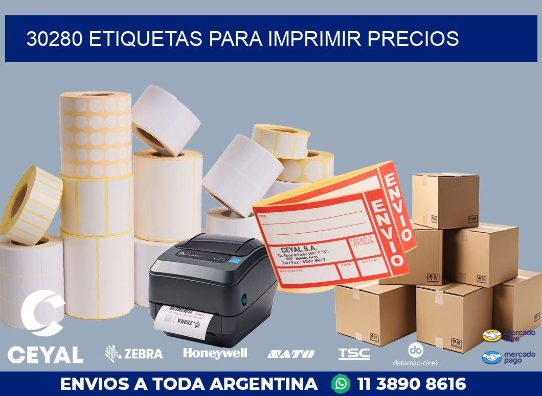 30280 ETIQUETAS PARA IMPRIMIR PRECIOS