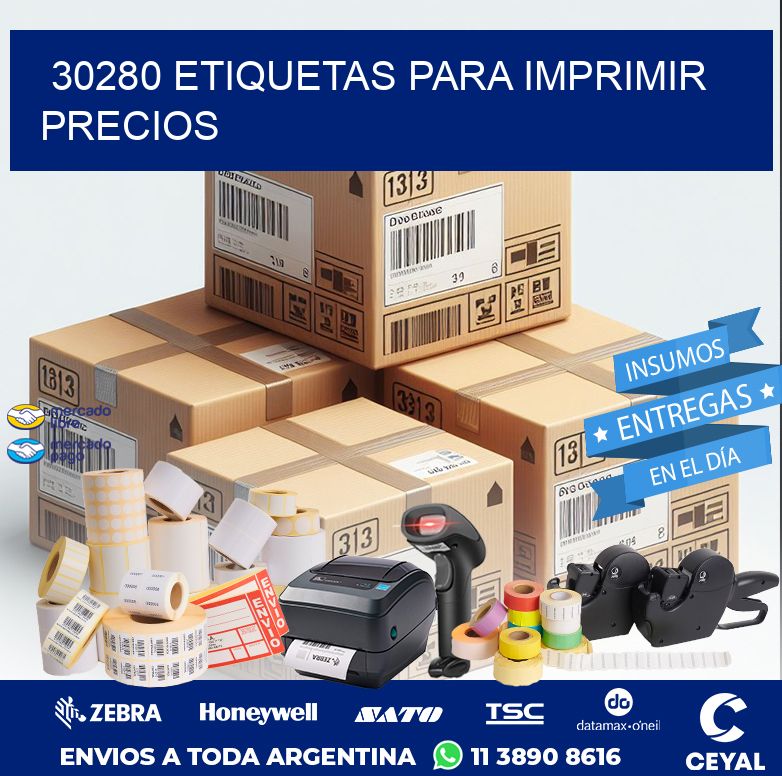 30280 ETIQUETAS PARA IMPRIMIR PRECIOS