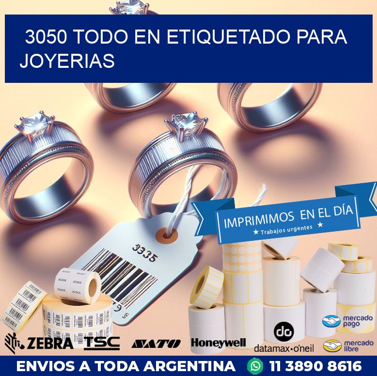 3050 TODO EN ETIQUETADO PARA JOYERIAS