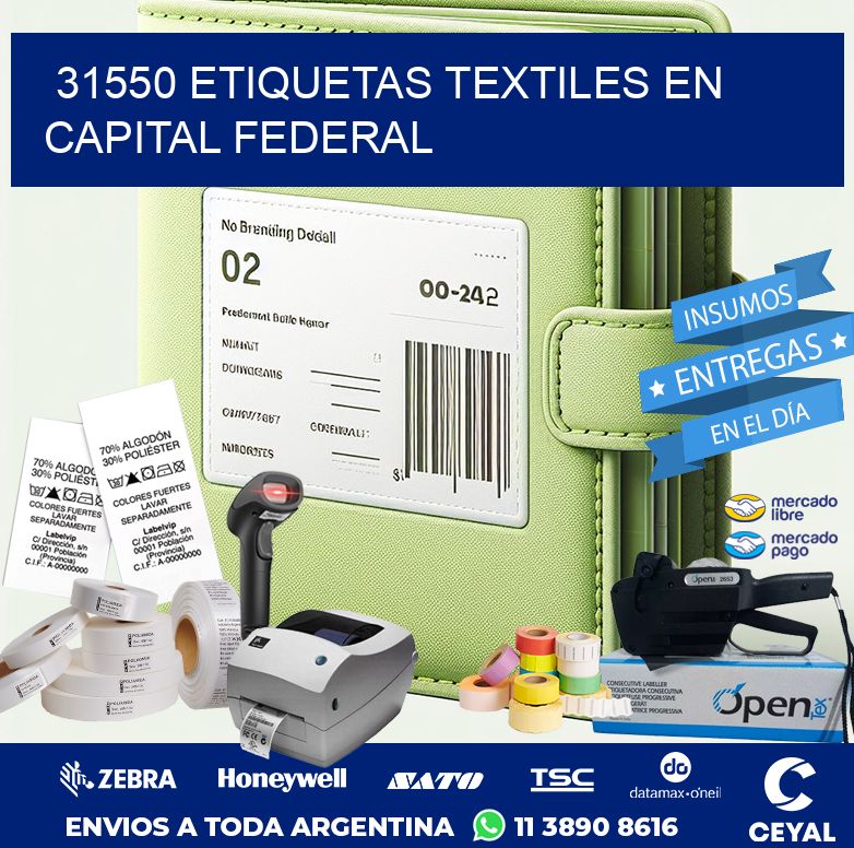31550 ETIQUETAS TEXTILES EN CAPITAL FEDERAL