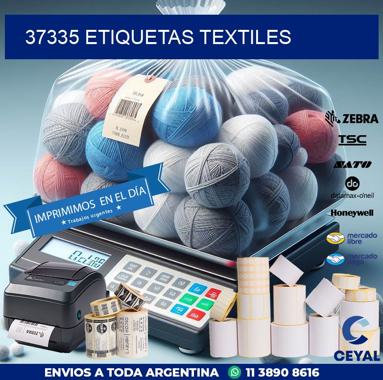 37335 ETIQUETAS TEXTILES