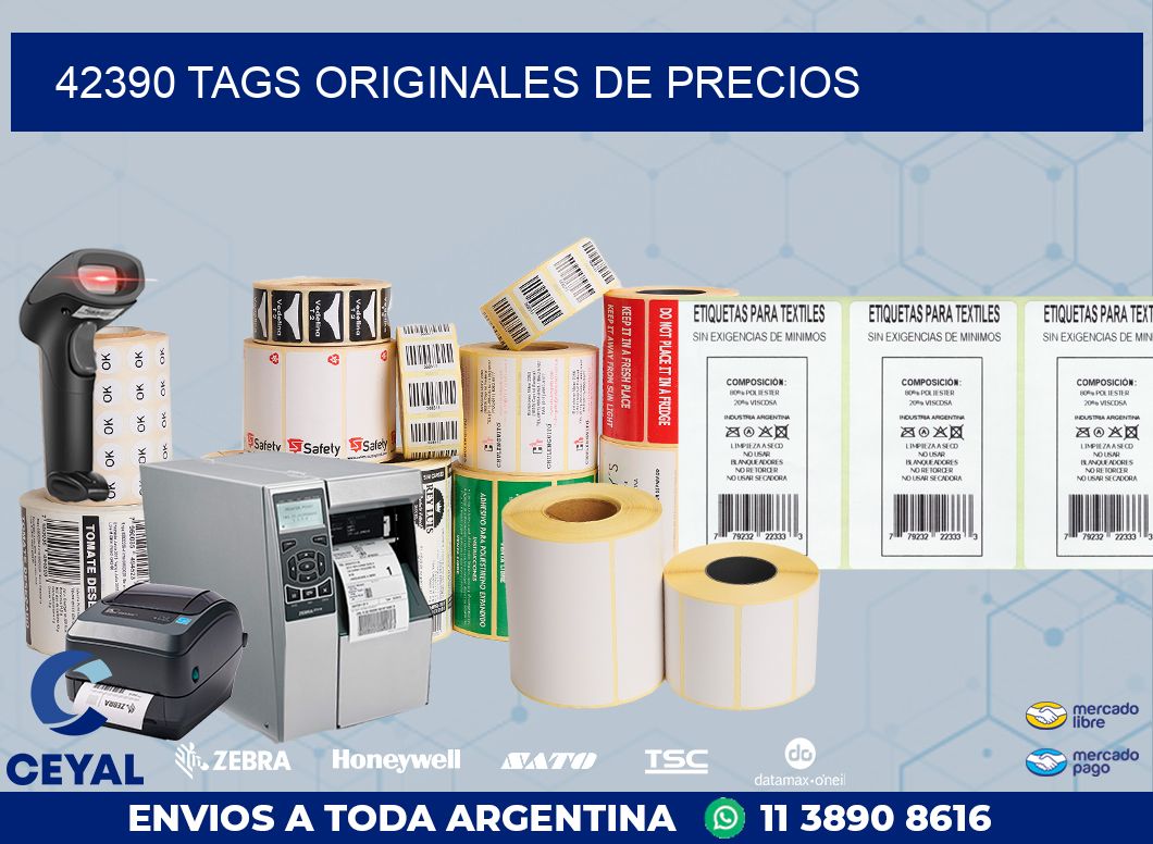 42390 TAGS ORIGINALES DE PRECIOS