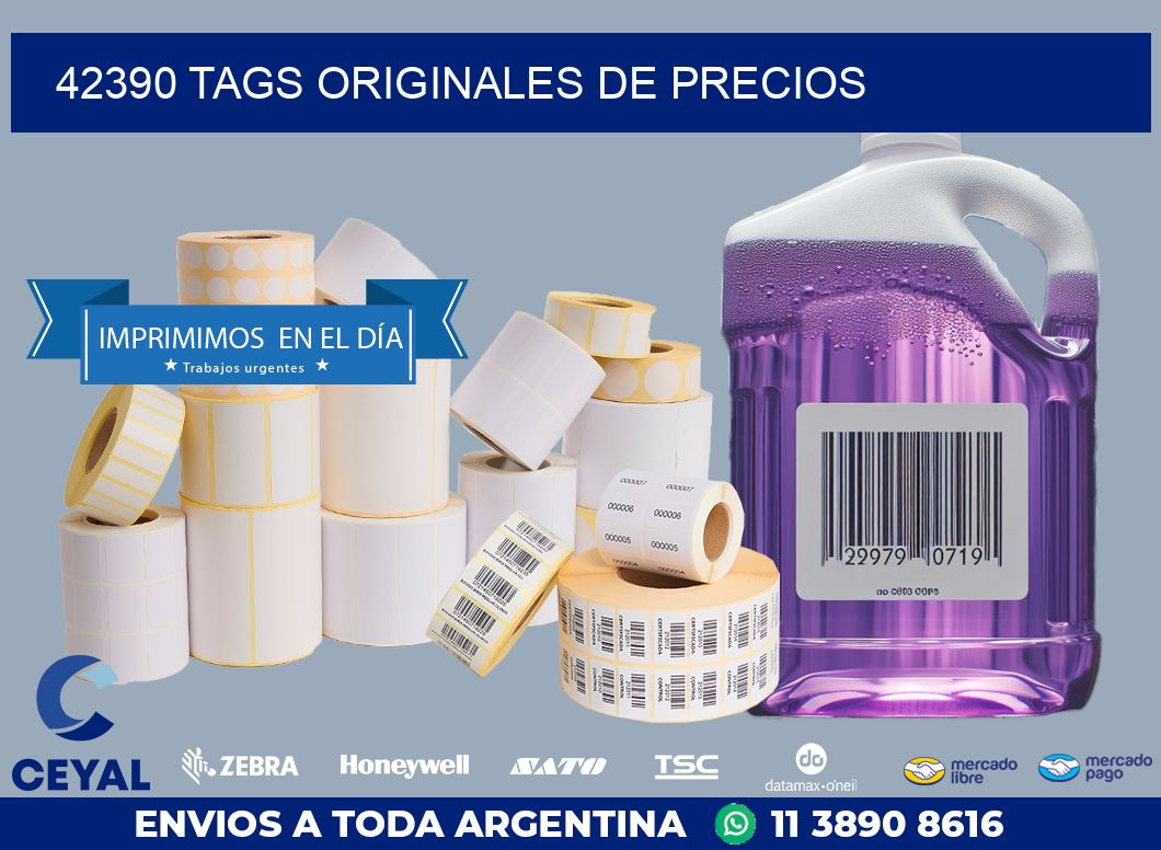 42390 TAGS ORIGINALES DE PRECIOS