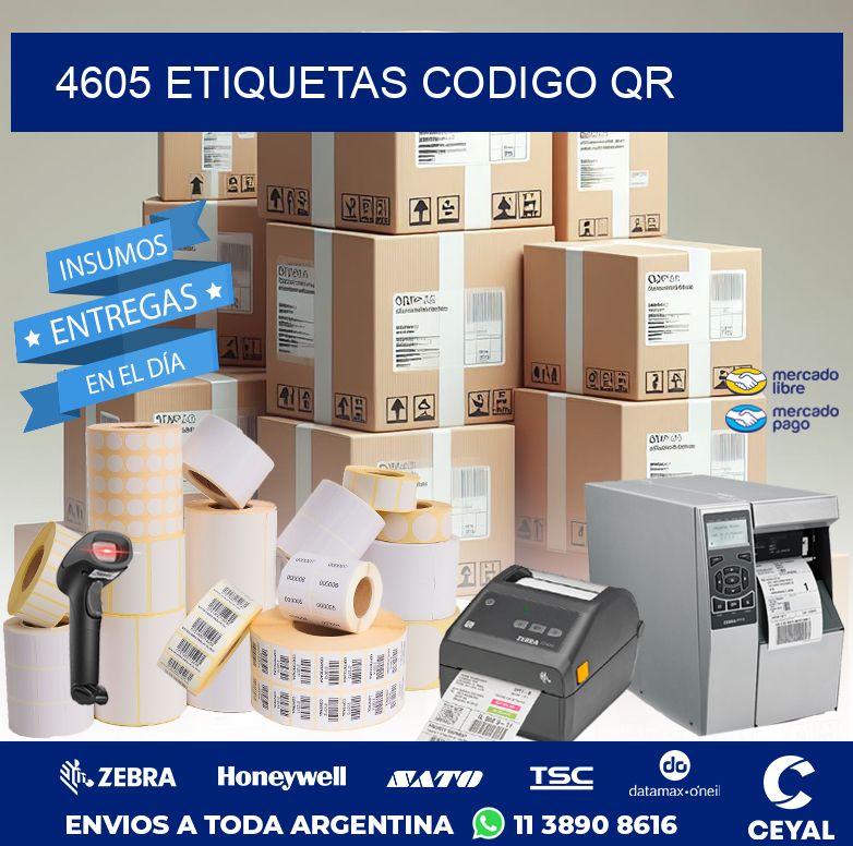 4605 ETIQUETAS CODIGO QR