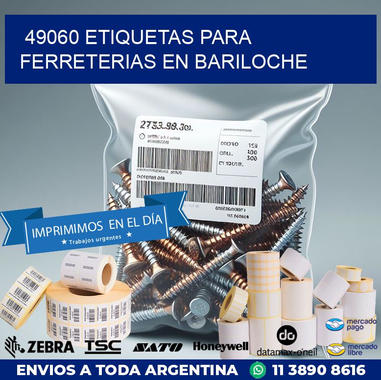49060 ETIQUETAS PARA FERRETERIAS EN BARILOCHE