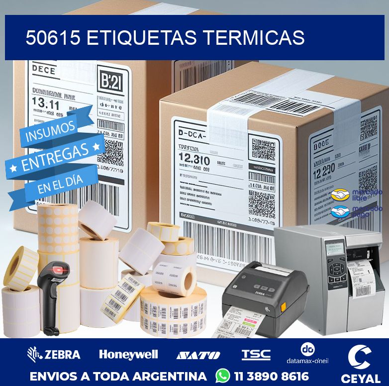 50615 ETIQUETAS TERMICAS