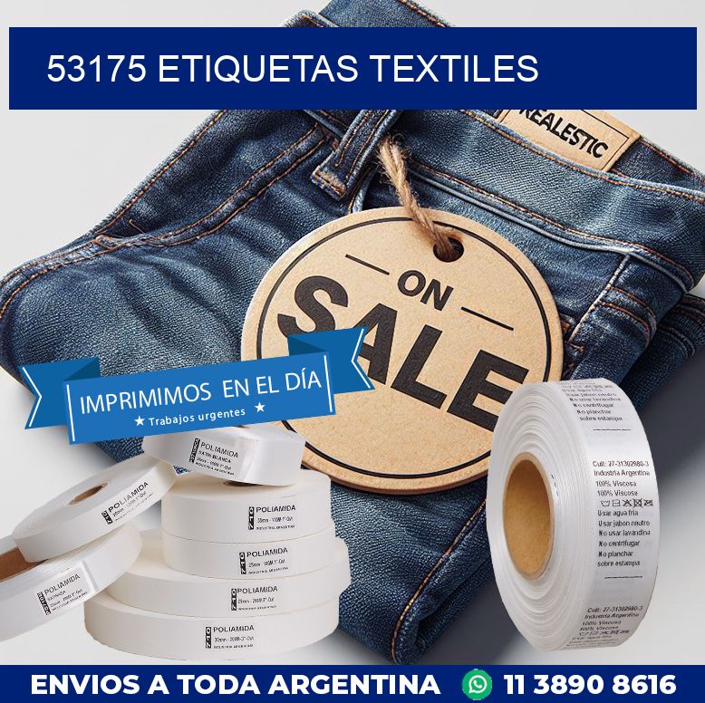 53175 ETIQUETAS TEXTILES
