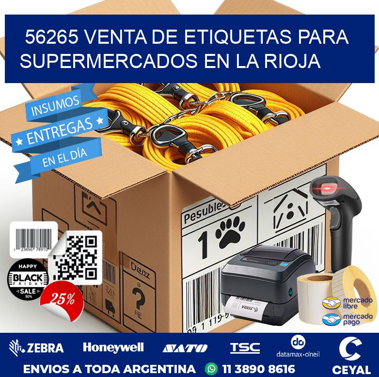 56265 VENTA DE ETIQUETAS PARA SUPERMERCADOS EN LA RIOJA