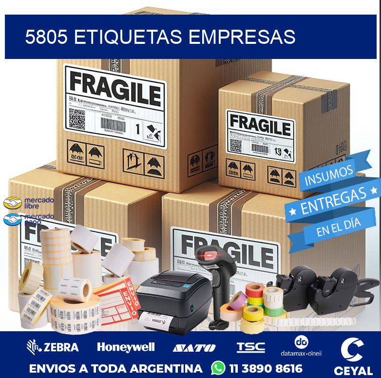 5805 ETIQUETAS EMPRESAS