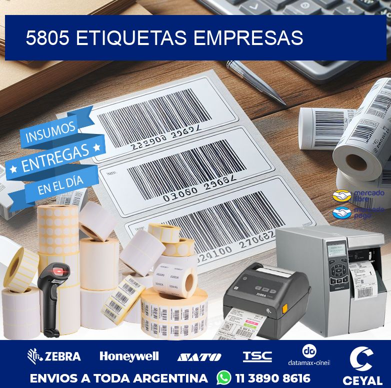 5805 ETIQUETAS EMPRESAS