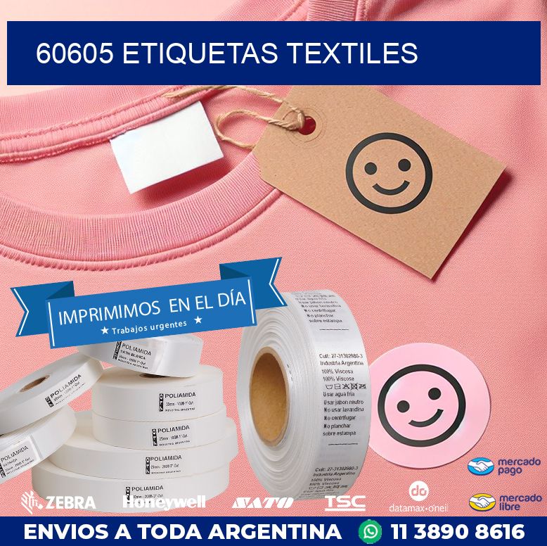 60605 ETIQUETAS TEXTILES