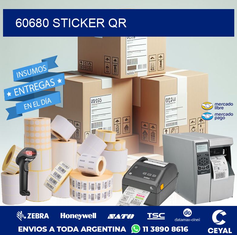 60680 STICKER QR
