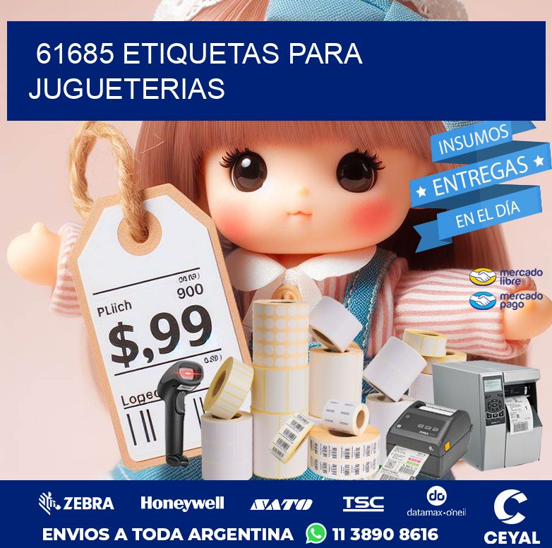 61685 ETIQUETAS PARA JUGUETERIAS