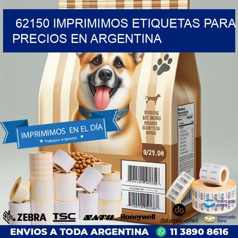 62150 IMPRIMIMOS ETIQUETAS PARA PRECIOS EN ARGENTINA