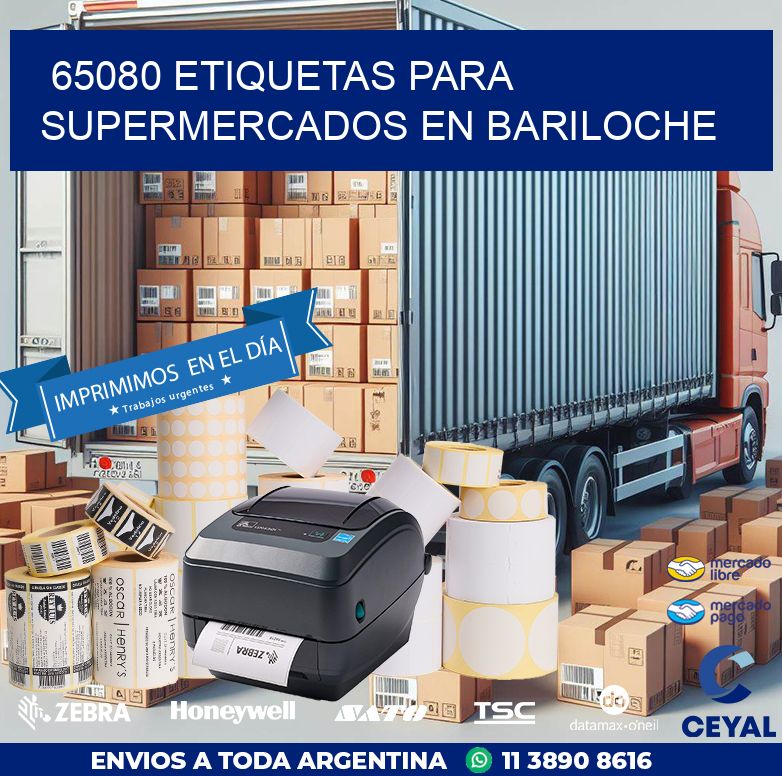 65080 ETIQUETAS PARA SUPERMERCADOS EN BARILOCHE