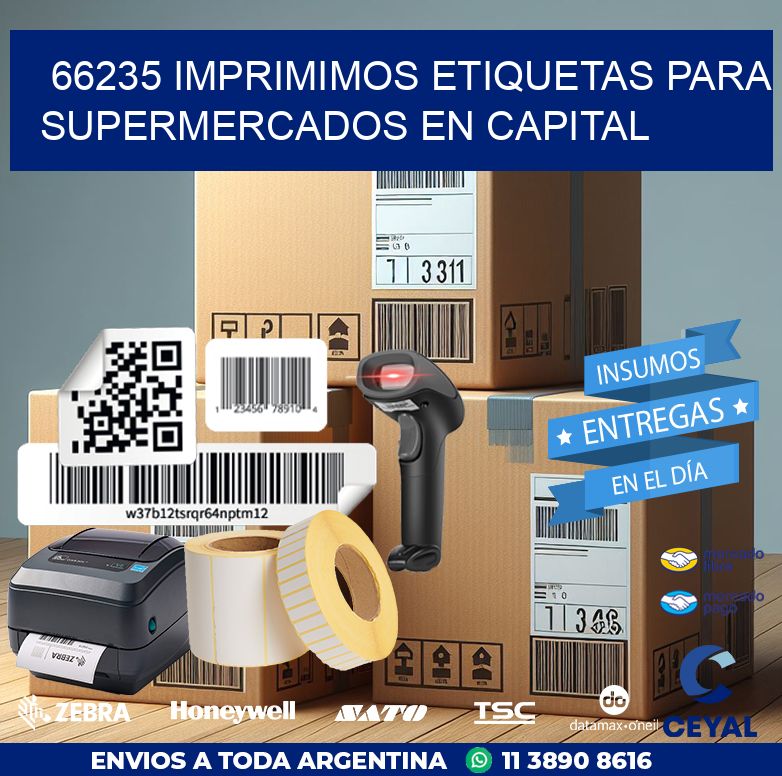 66235 IMPRIMIMOS ETIQUETAS PARA SUPERMERCADOS EN CAPITAL
