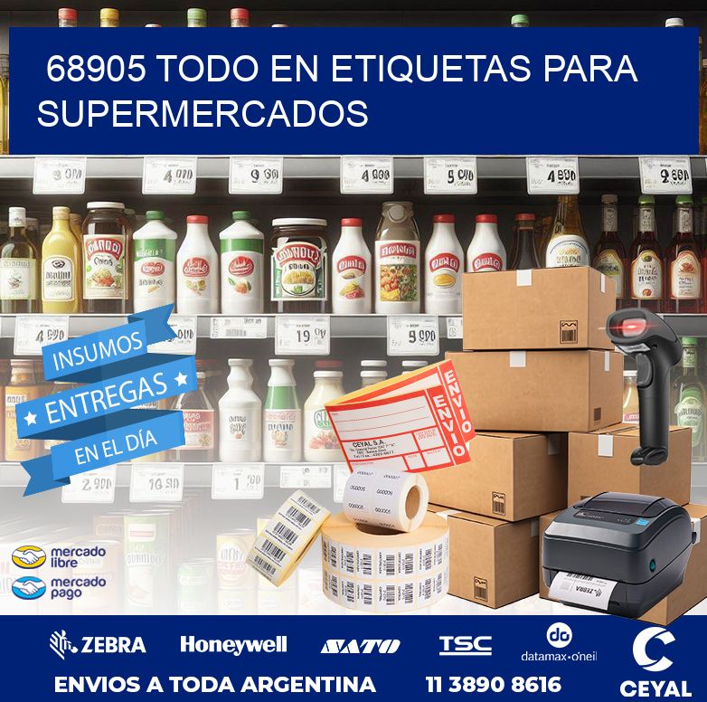 68905 TODO EN ETIQUETAS PARA SUPERMERCADOS