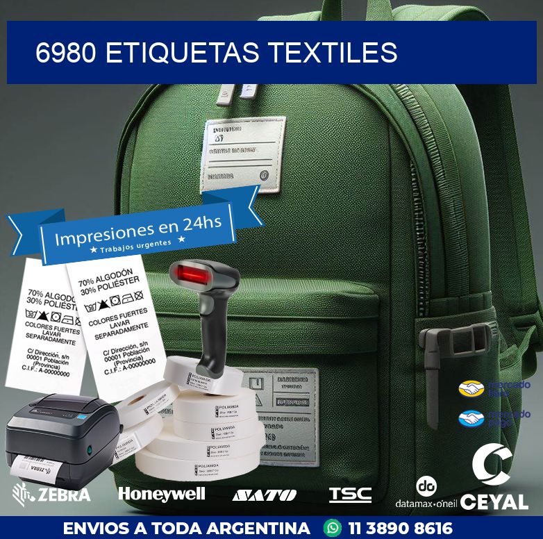 6980 ETIQUETAS TEXTILES