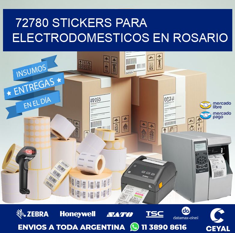 72780 STICKERS PARA ELECTRODOMESTICOS EN ROSARIO
