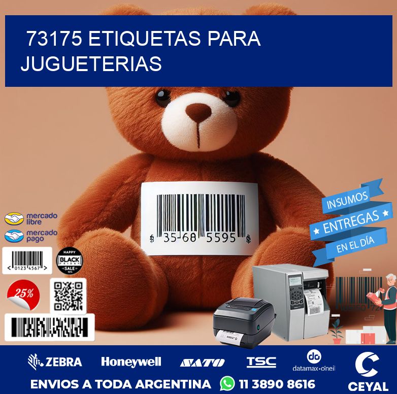 73175 ETIQUETAS PARA JUGUETERIAS