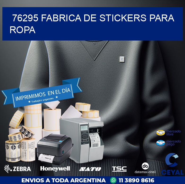 76295 FABRICA DE STICKERS PARA ROPA